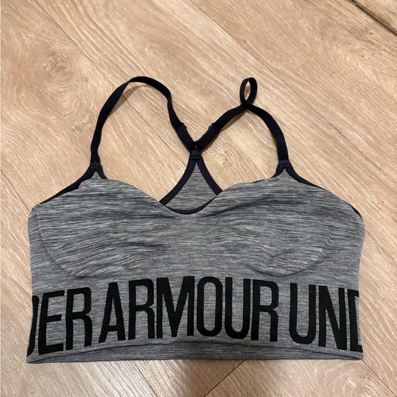 Under Armour Other - Under Armour Women's Black and Gray Sports Bra